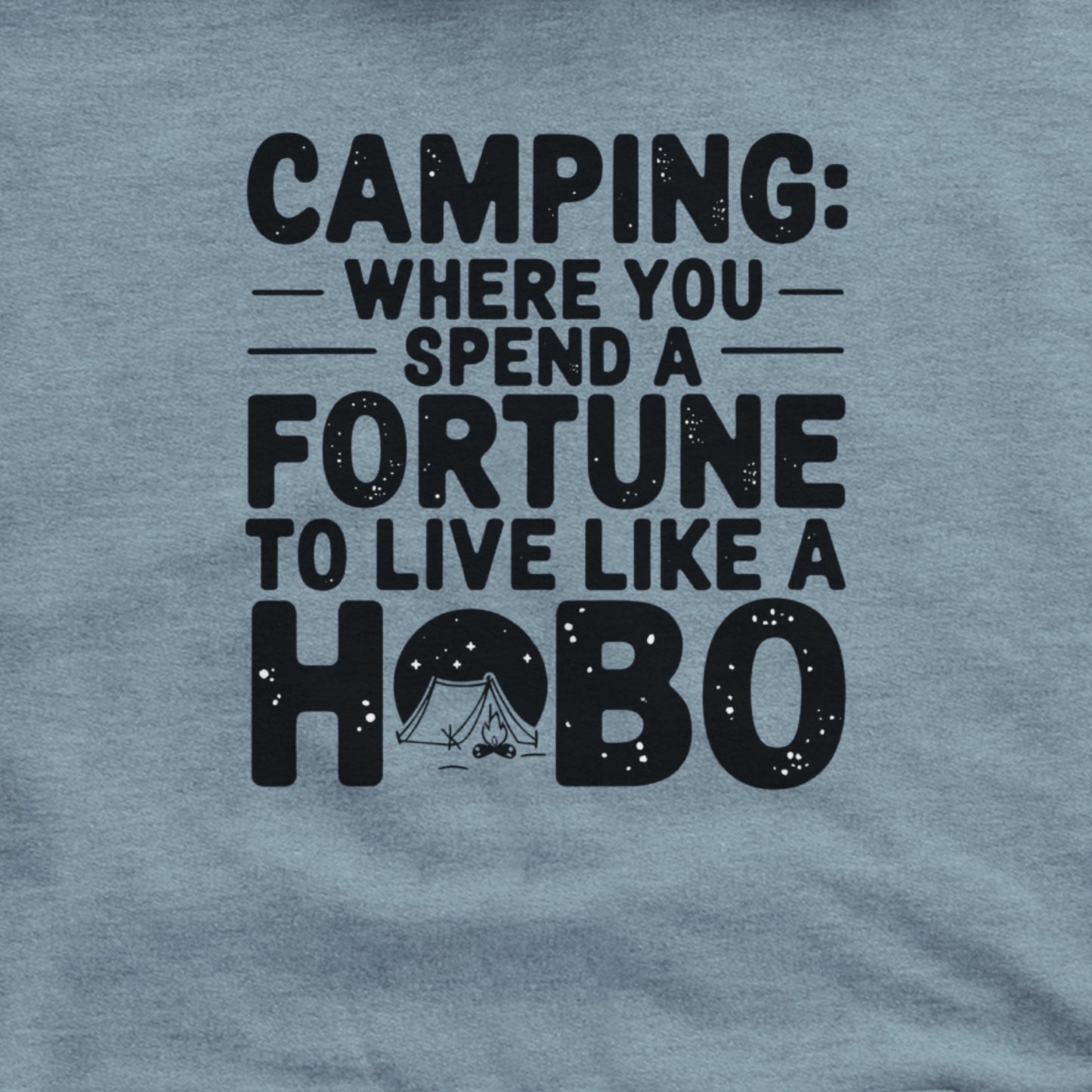 Spend a Fortune Hoodie Adventure and Outdoors Themed Hoodie