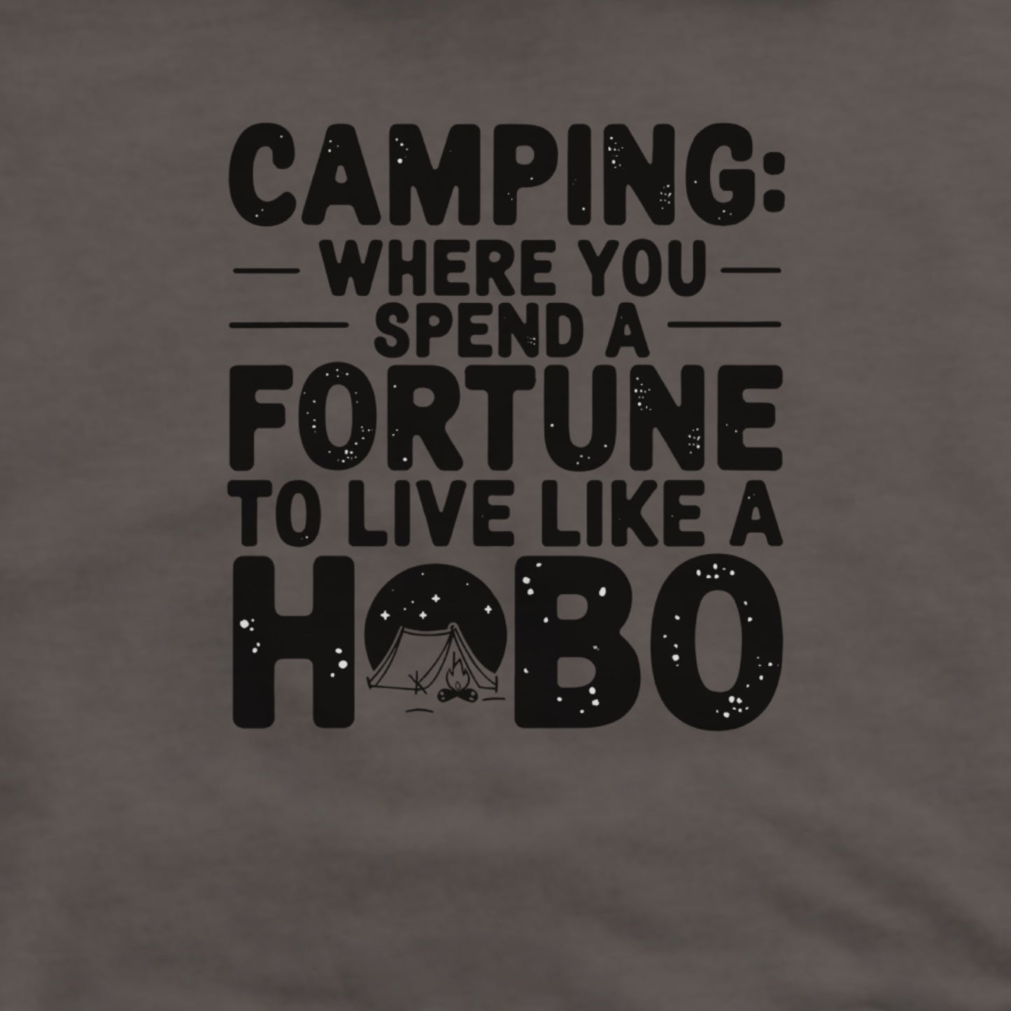 Spend a Fortune Hoodie Adventure and Outdoors Themed Hoodie