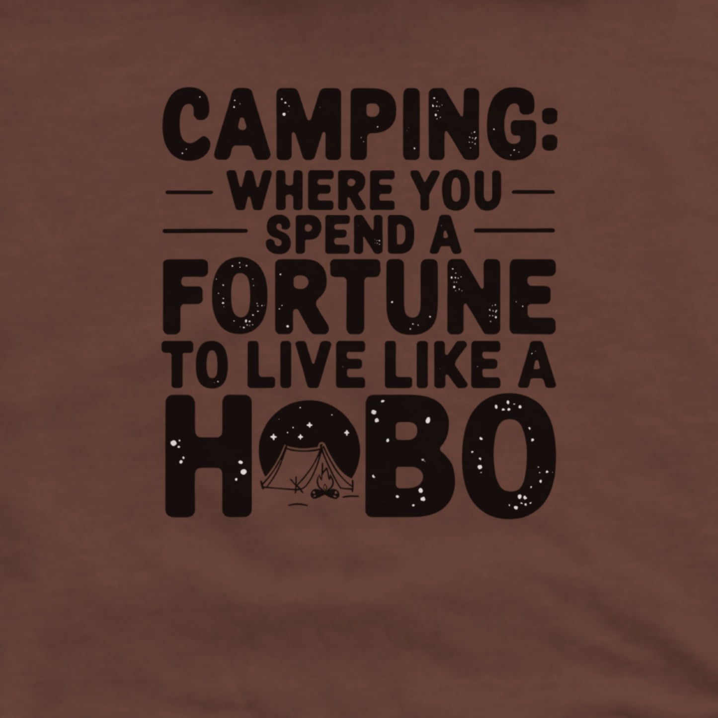Spend a Fortune Hoodie Adventure and Outdoors Themed Hoodie