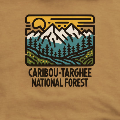 Caribou-Targhee National Forest Hoodie Adventure and Outdoors Themed Hoodie