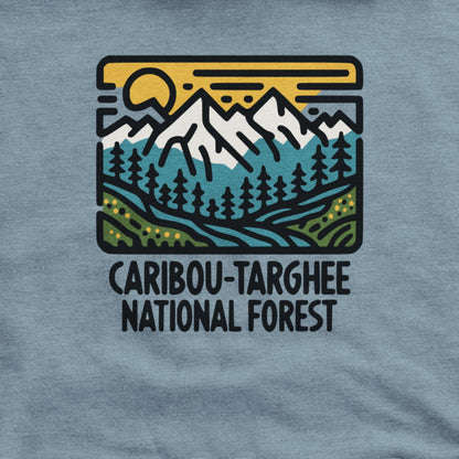 Caribou-Targhee National Forest Hoodie Adventure and Outdoors Themed Hoodie