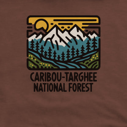 Caribou-Targhee National Forest Hoodie Adventure and Outdoors Themed Hoodie