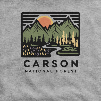 Carson National Forest Hoodie Adventure and Outdoors Themed Hoodie