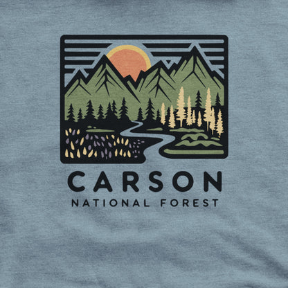 Carson National Forest Hoodie Adventure and Outdoors Themed Hoodie