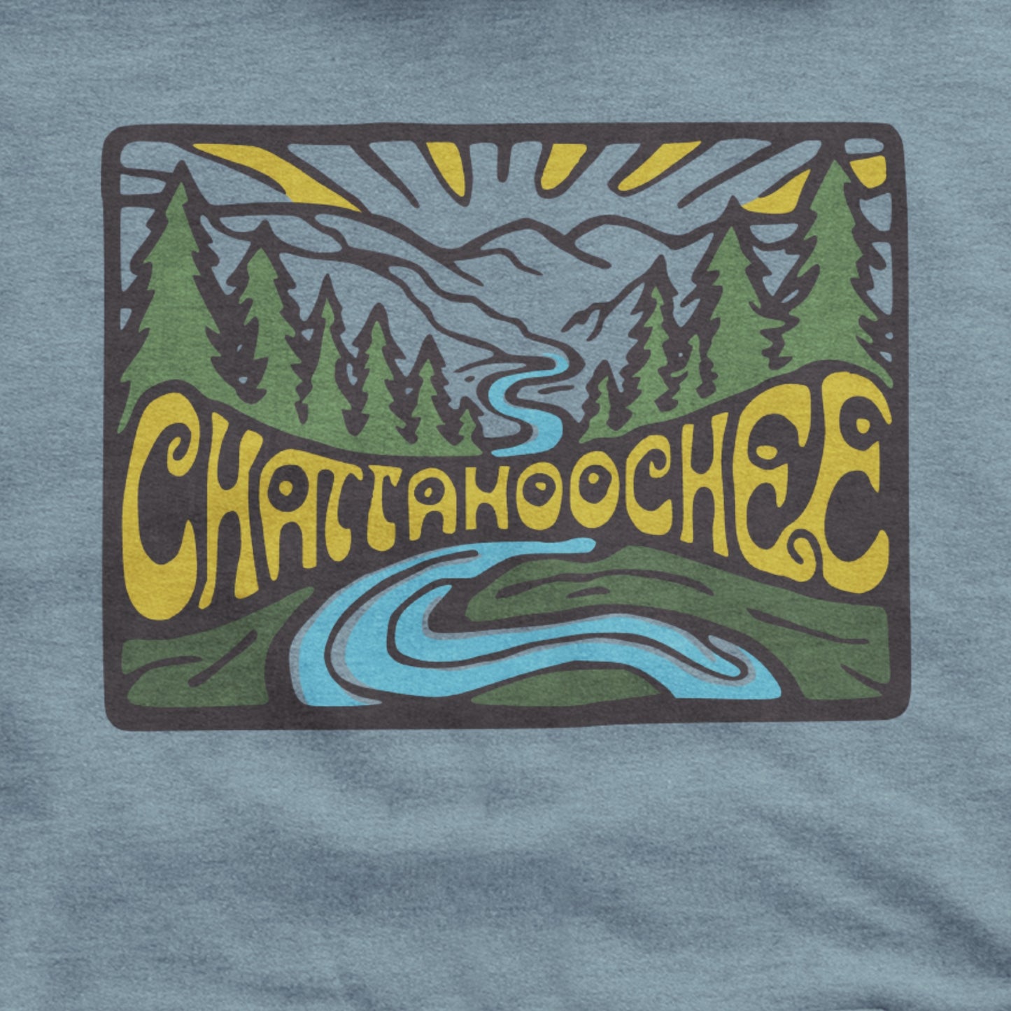 Chattahoochee National Forest Hoodie Adventure and Outdoors Themed Hoodie
