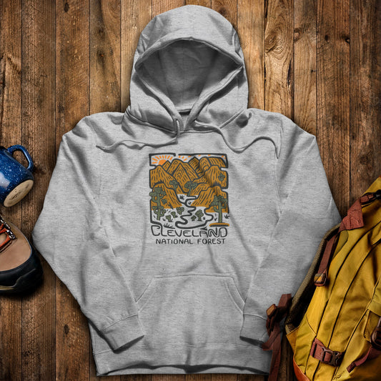 Cleveland National Forest Hoodie Sport Grey Adventure and Outdoors Themed Hoodie