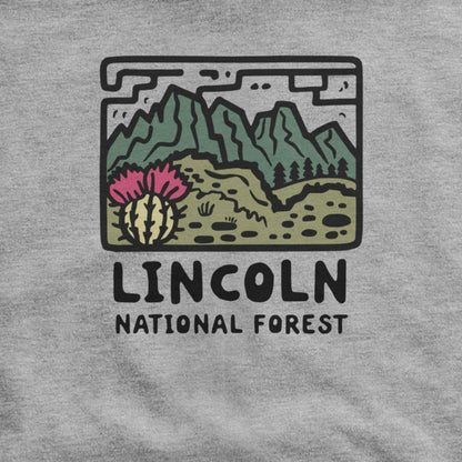 Lincoln National Forest Hoodie Adventure and Outdoors Themed Hoodie
