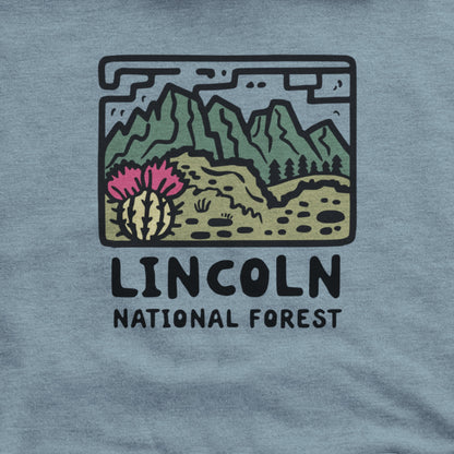 Lincoln National Forest Hoodie Adventure and Outdoors Themed Hoodie
