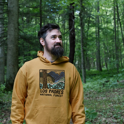 Los Padres National Forest Hoodie Adventure and Outdoors Themed Hoodie