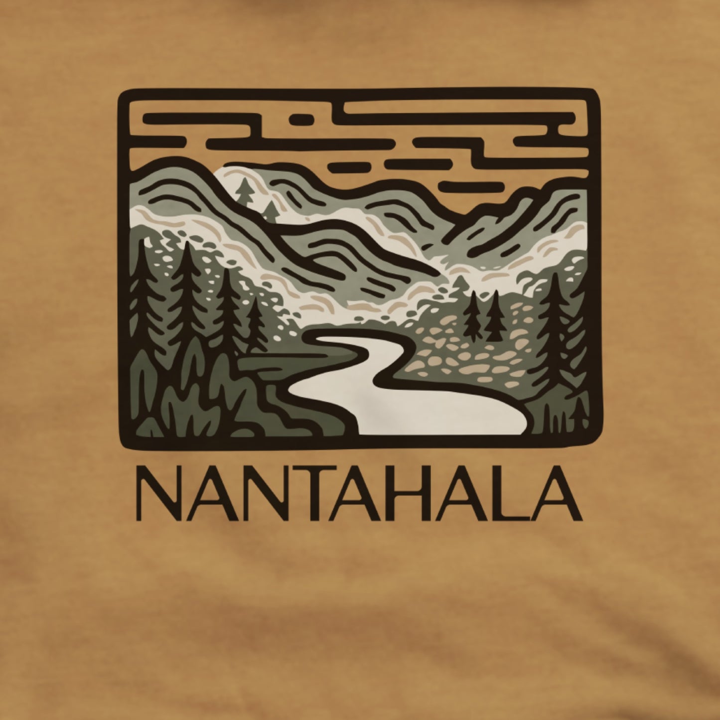 Nantahala National Forest Hoodie Adventure and Outdoors Themed Hoodie