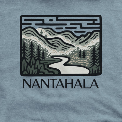 Nantahala National Forest Hoodie Adventure and Outdoors Themed Hoodie