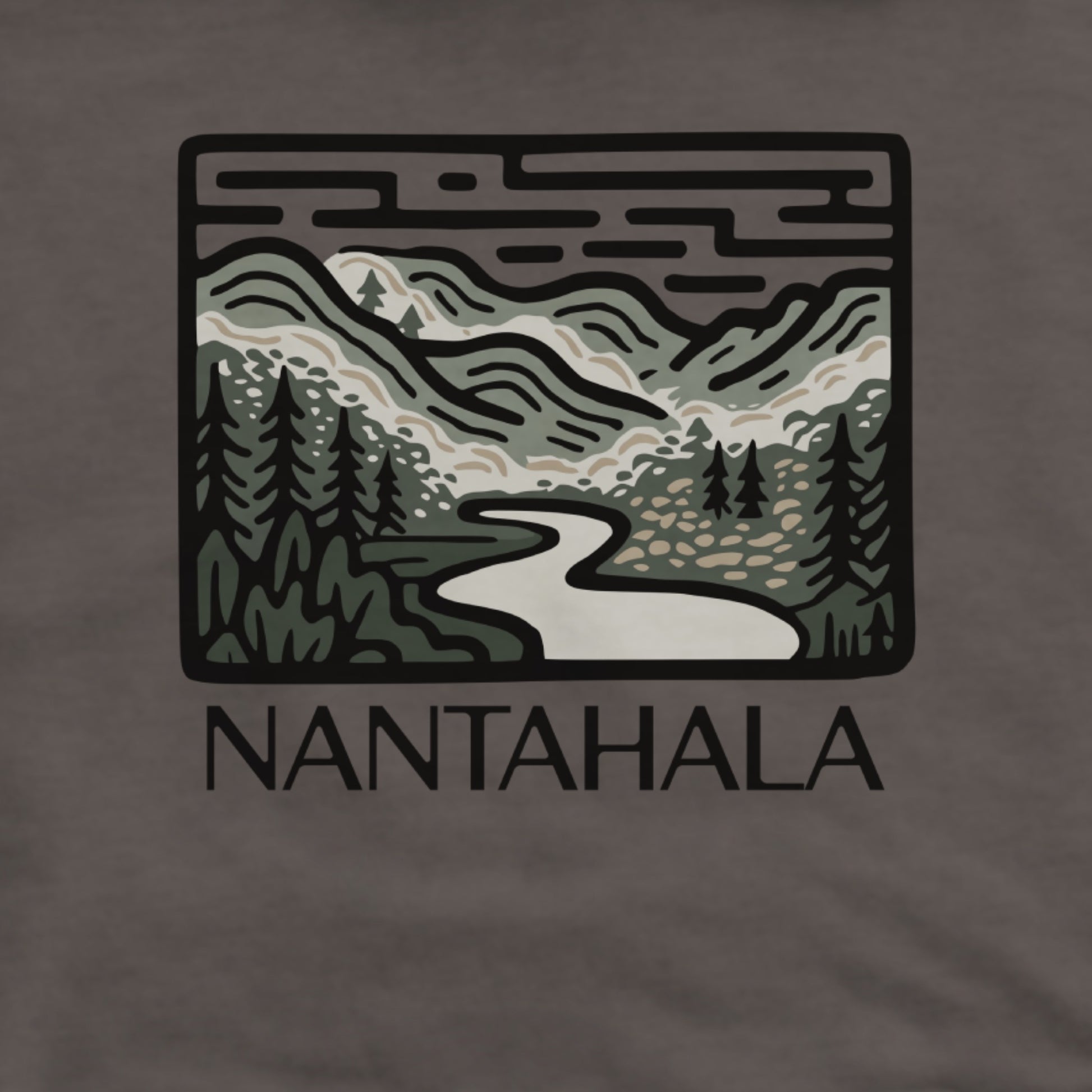 Nantahala National Forest Hoodie Adventure and Outdoors Themed Hoodie