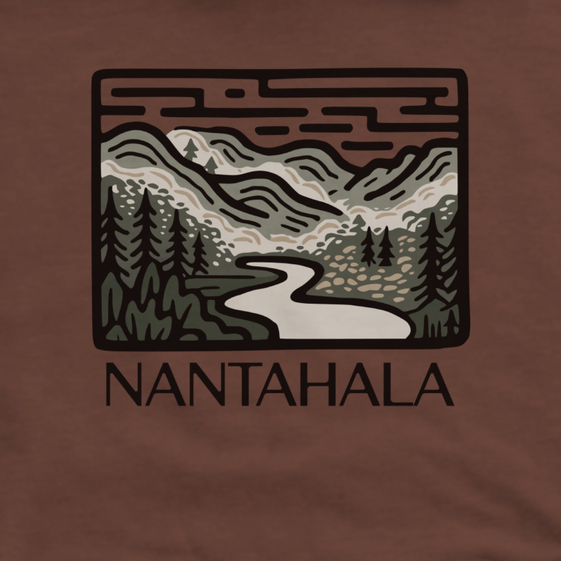 Nantahala National Forest Hoodie Adventure and Outdoors Themed Hoodie