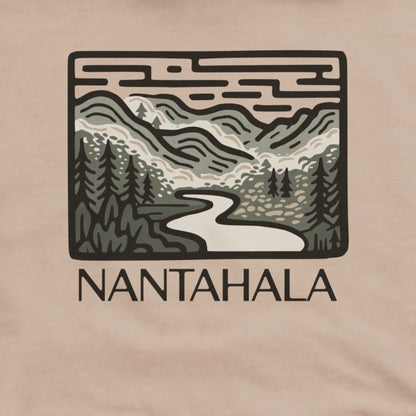 Nantahala National Forest Hoodie Adventure and Outdoors Themed Hoodie