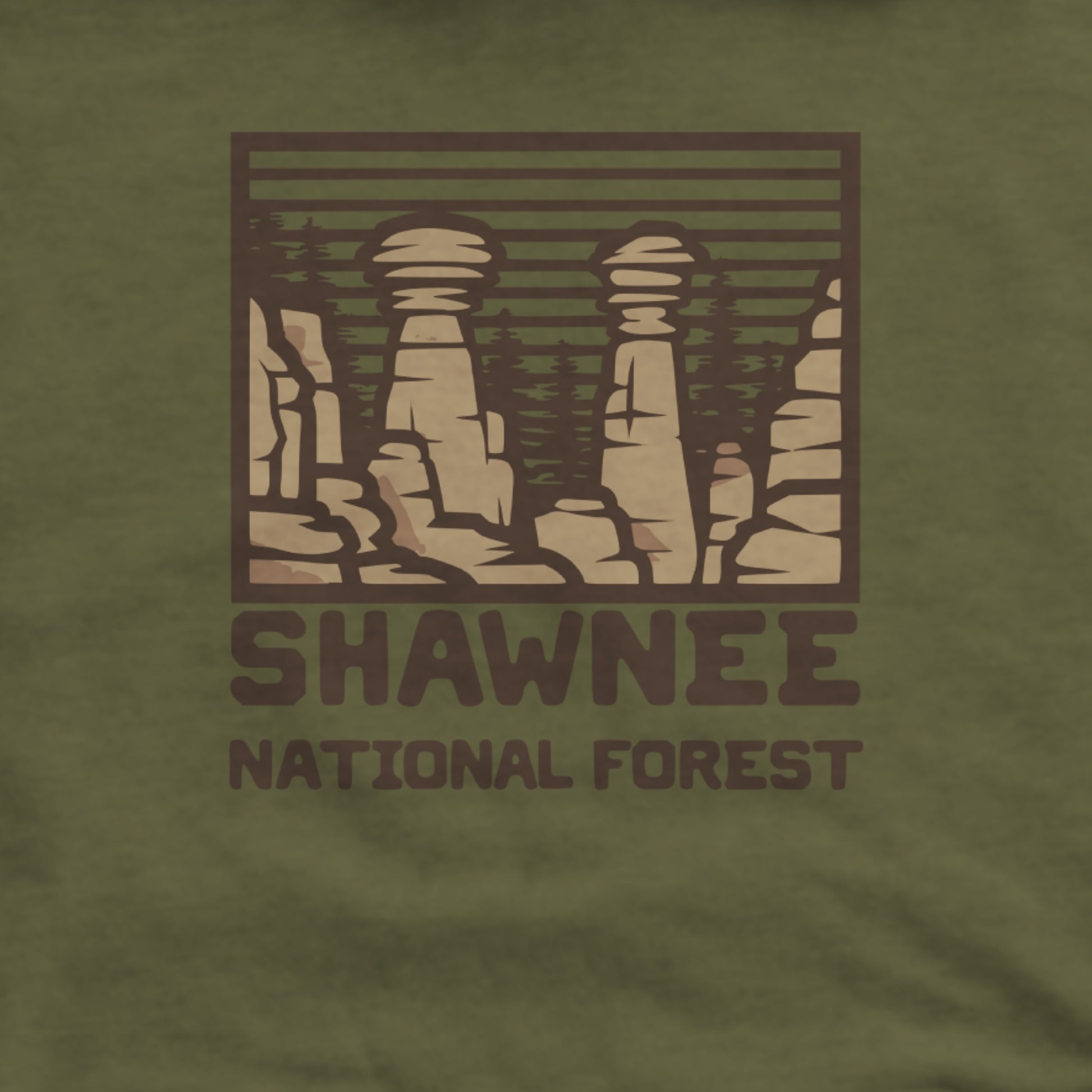 Shawnee National Forest Hoodie Adventure and Outdoors Themed Hoodie