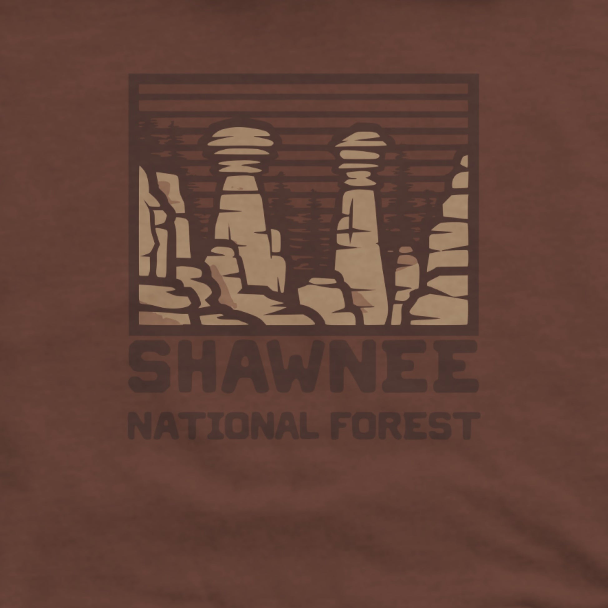 Shawnee National Forest Hoodie Adventure and Outdoors Themed Hoodie