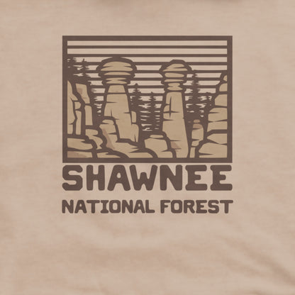 Shawnee National Forest Hoodie Adventure and Outdoors Themed Hoodie