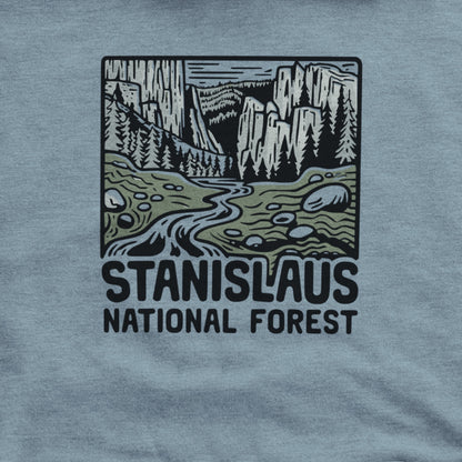 Stanislaus National Forest Hoodie Adventure and Outdoors Themed Hoodie