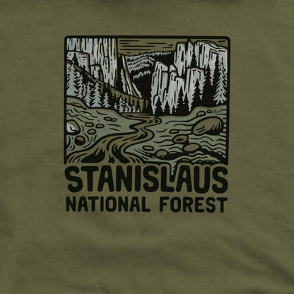 Stanislaus National Forest Hoodie Adventure and Outdoors Themed Hoodie