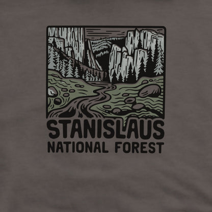 Stanislaus National Forest Hoodie Adventure and Outdoors Themed Hoodie