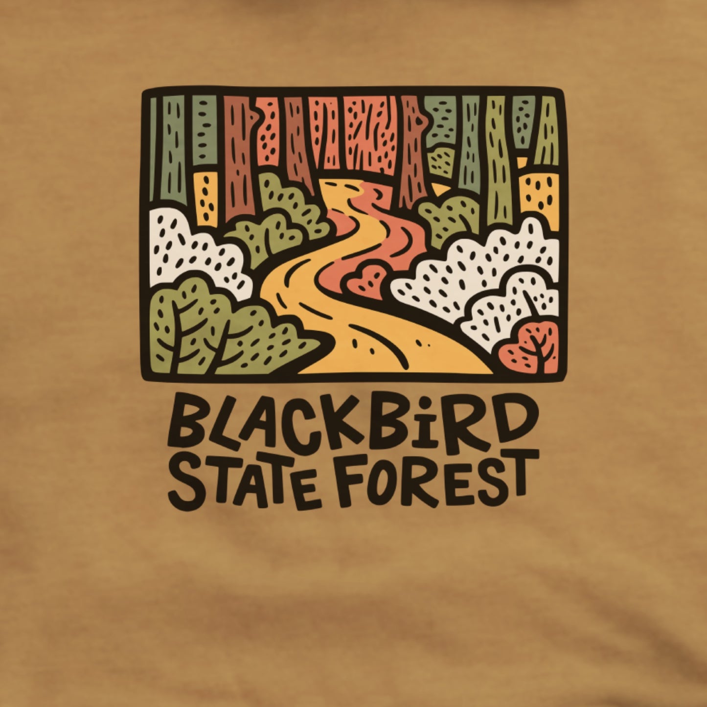 Blackbird State Forest Hoodie Adventure and Outdoors Themed Hoodie