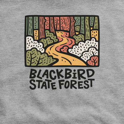 Blackbird State Forest Hoodie Adventure and Outdoors Themed Hoodie