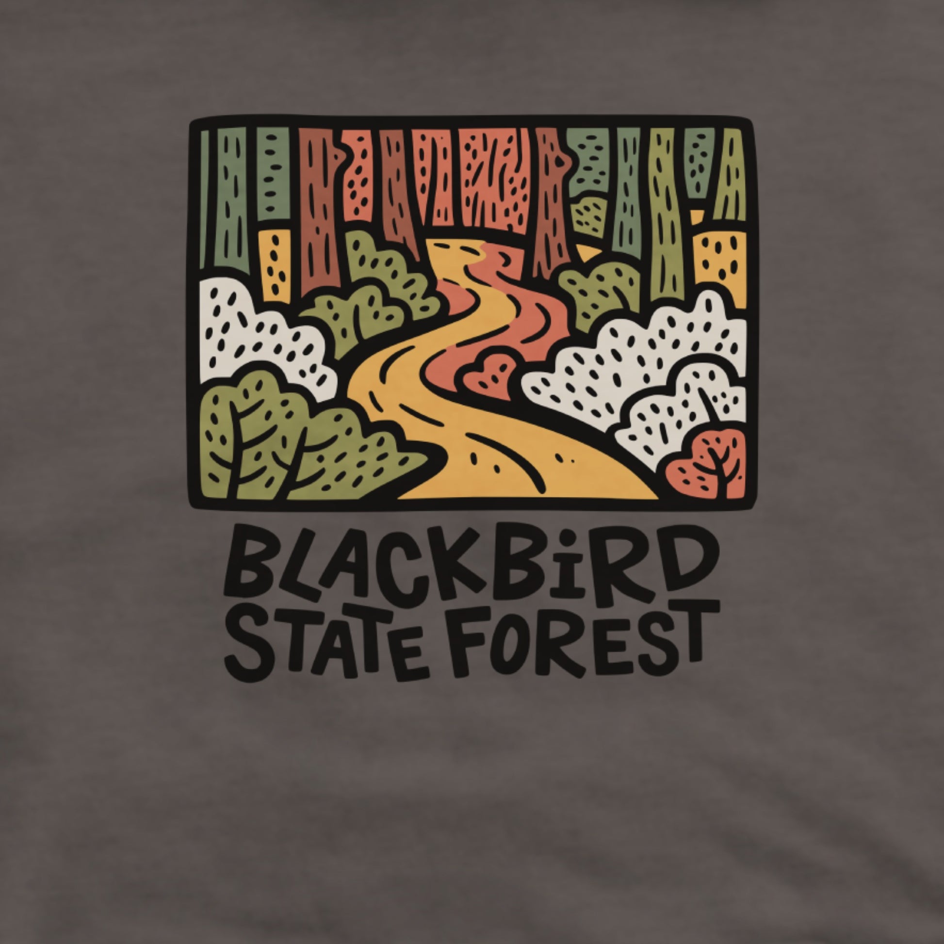 Blackbird State Forest Hoodie Adventure and Outdoors Themed Hoodie