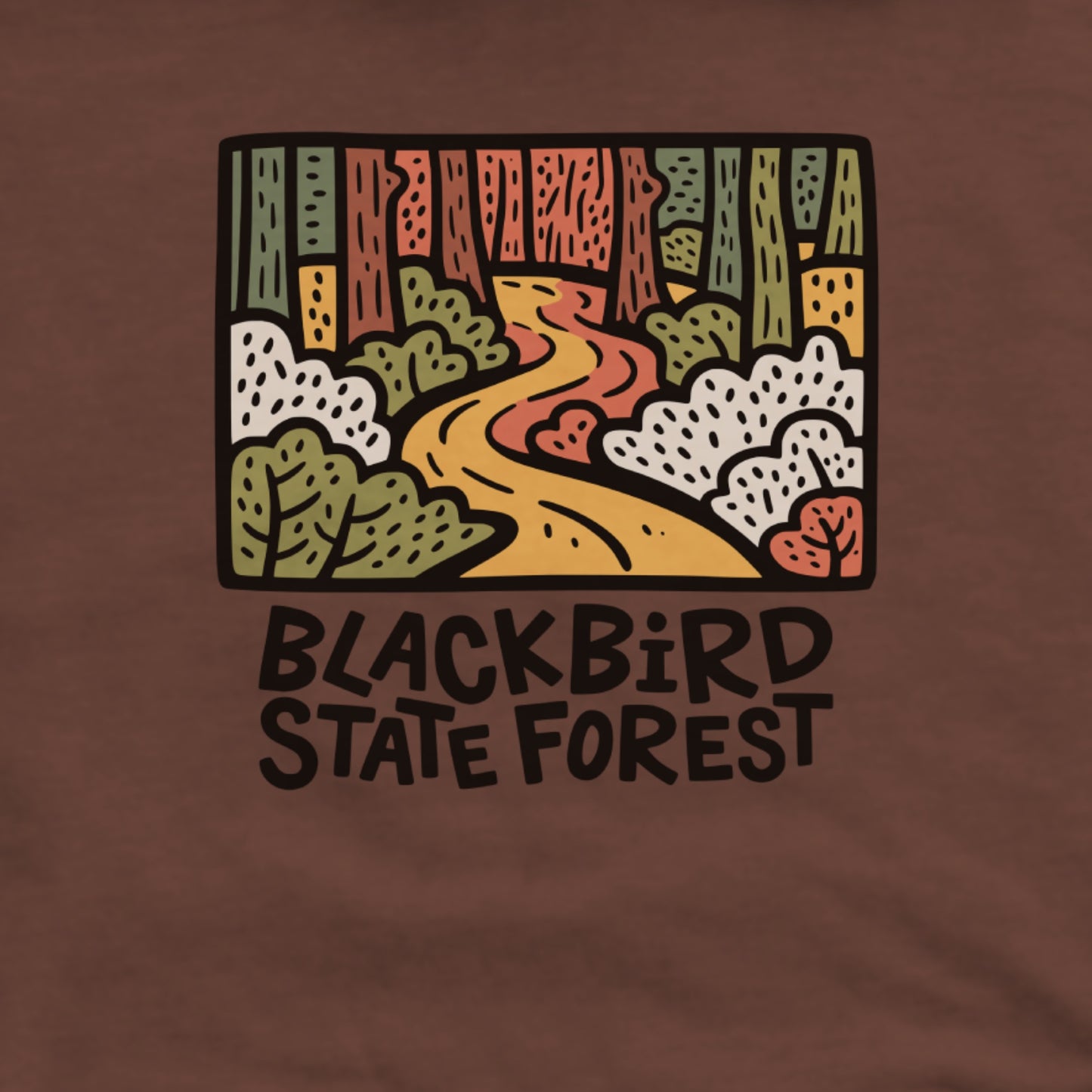 Blackbird State Forest Hoodie Adventure and Outdoors Themed Hoodie
