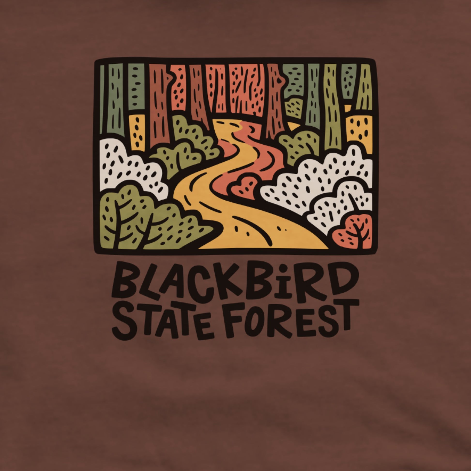 Blackbird State Forest Hoodie Adventure and Outdoors Themed Hoodie