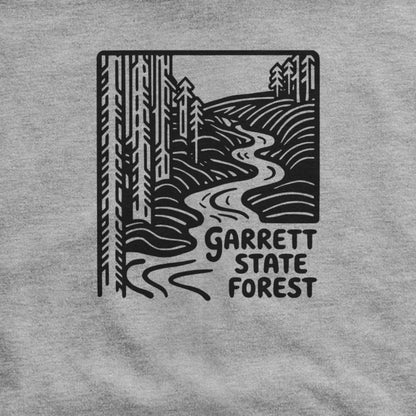 Garrett State Forest Hoodie Adventure and Outdoors Themed Hoodie