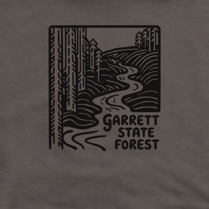 Garrett State Forest Hoodie Adventure and Outdoors Themed Hoodie