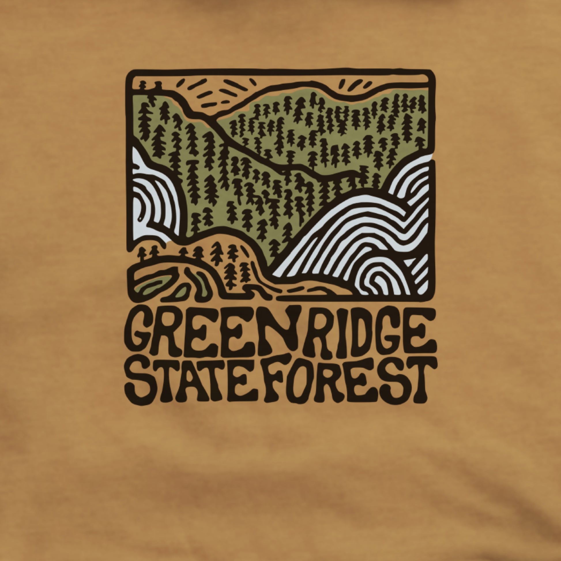Green Ridge State Forest Hoodie Adventure and Outdoors Themed Hoodie