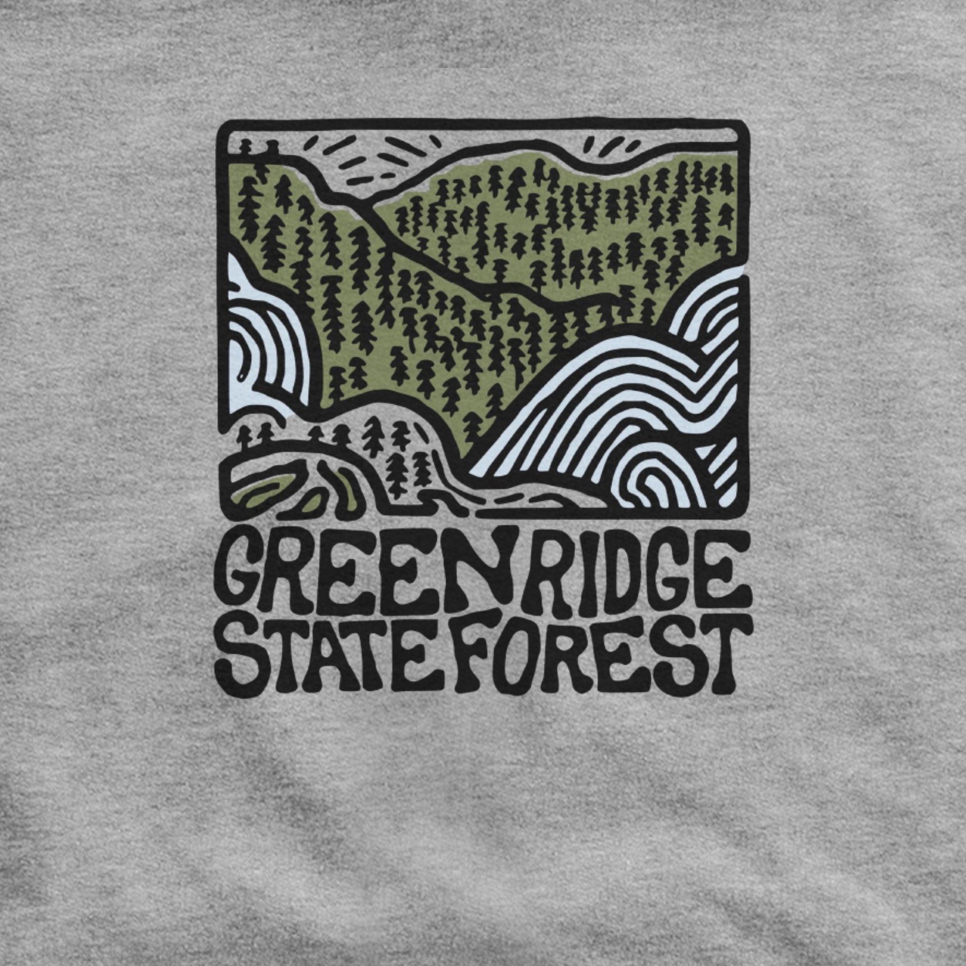 Green Ridge State Forest Hoodie Adventure and Outdoors Themed Hoodie