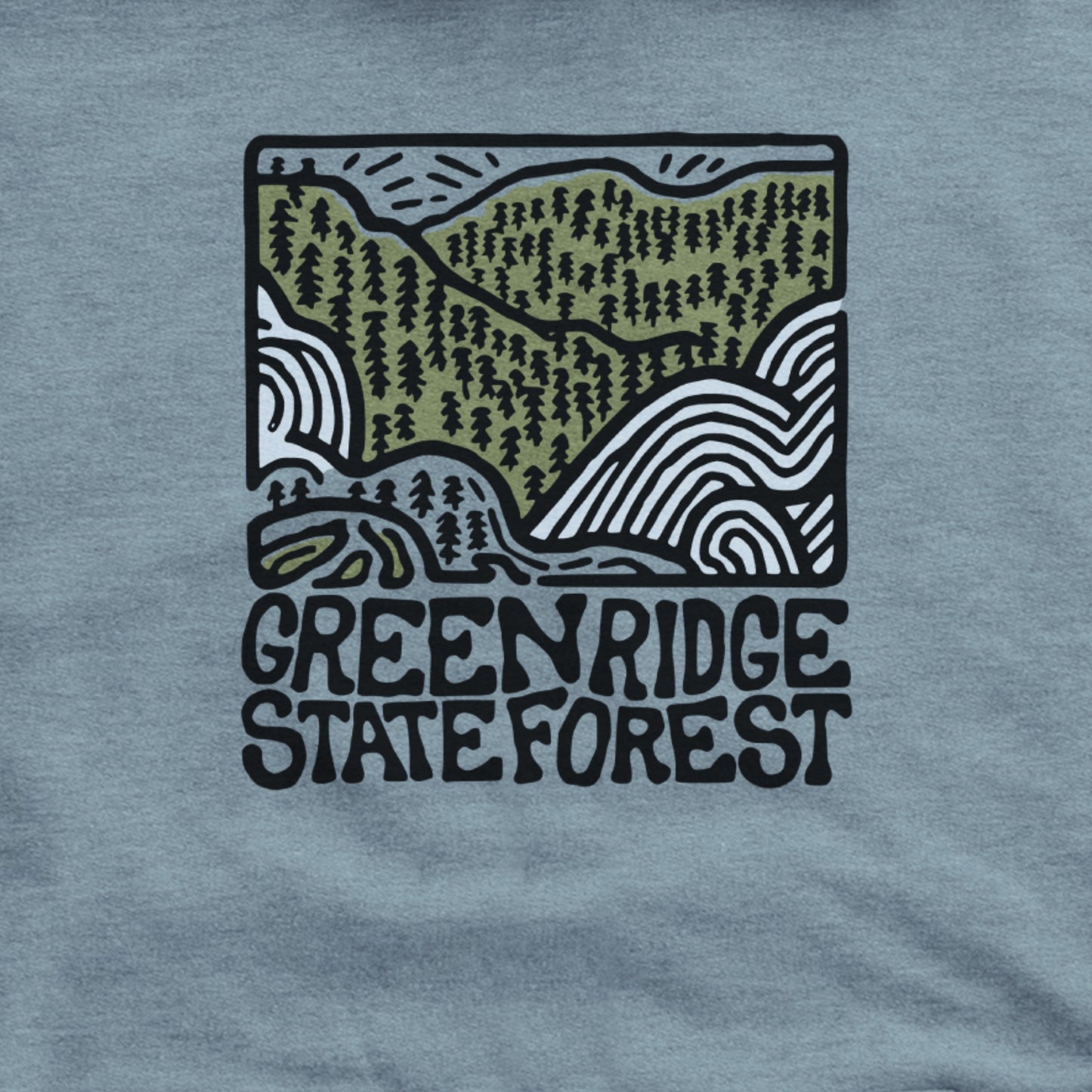 Green Ridge State Forest Hoodie Adventure and Outdoors Themed Hoodie