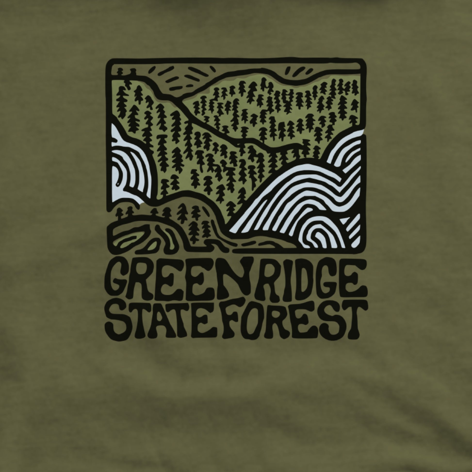 Green Ridge State Forest Hoodie Adventure and Outdoors Themed Hoodie