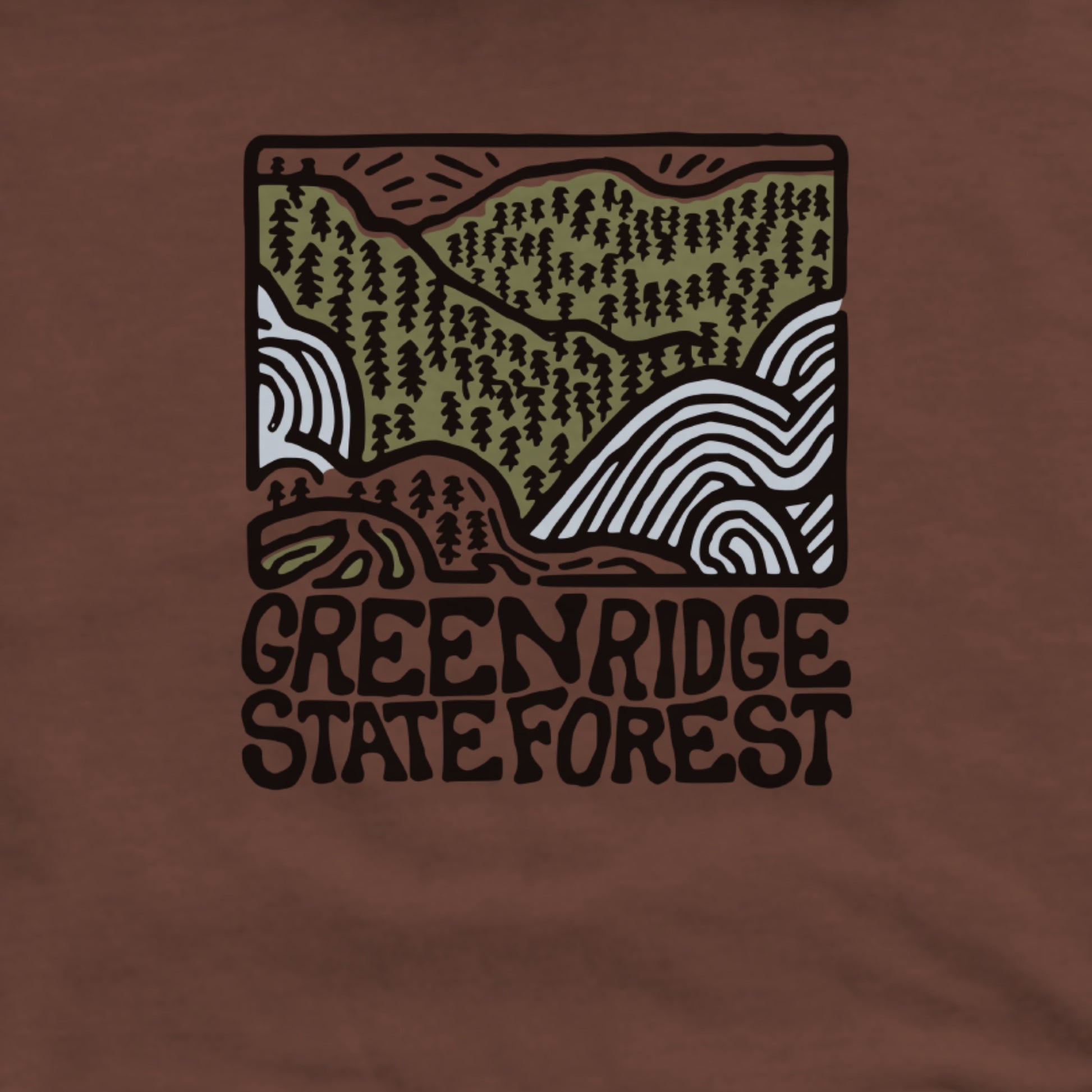 Green Ridge State Forest Hoodie Adventure and Outdoors Themed Hoodie