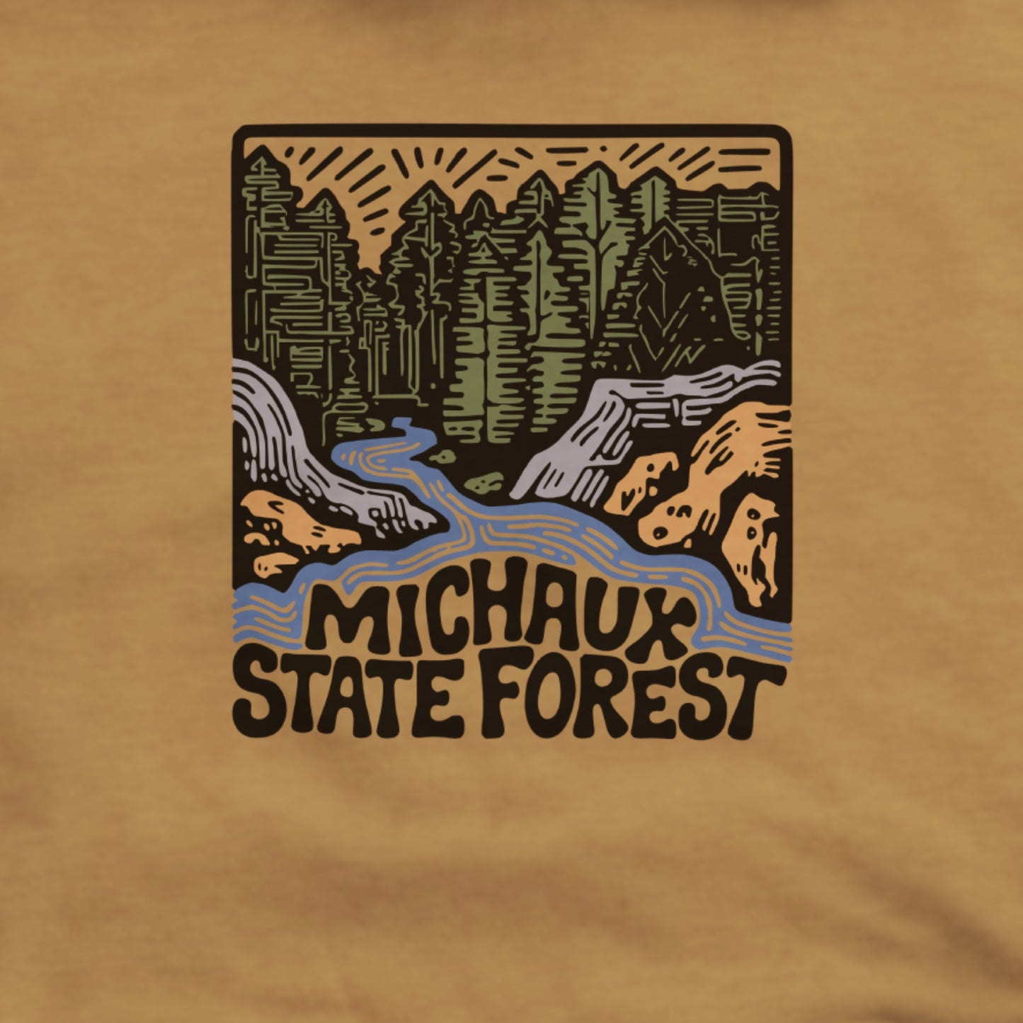 Michaux State Forest Hoodie Adventure and Outdoors Themed Hoodie