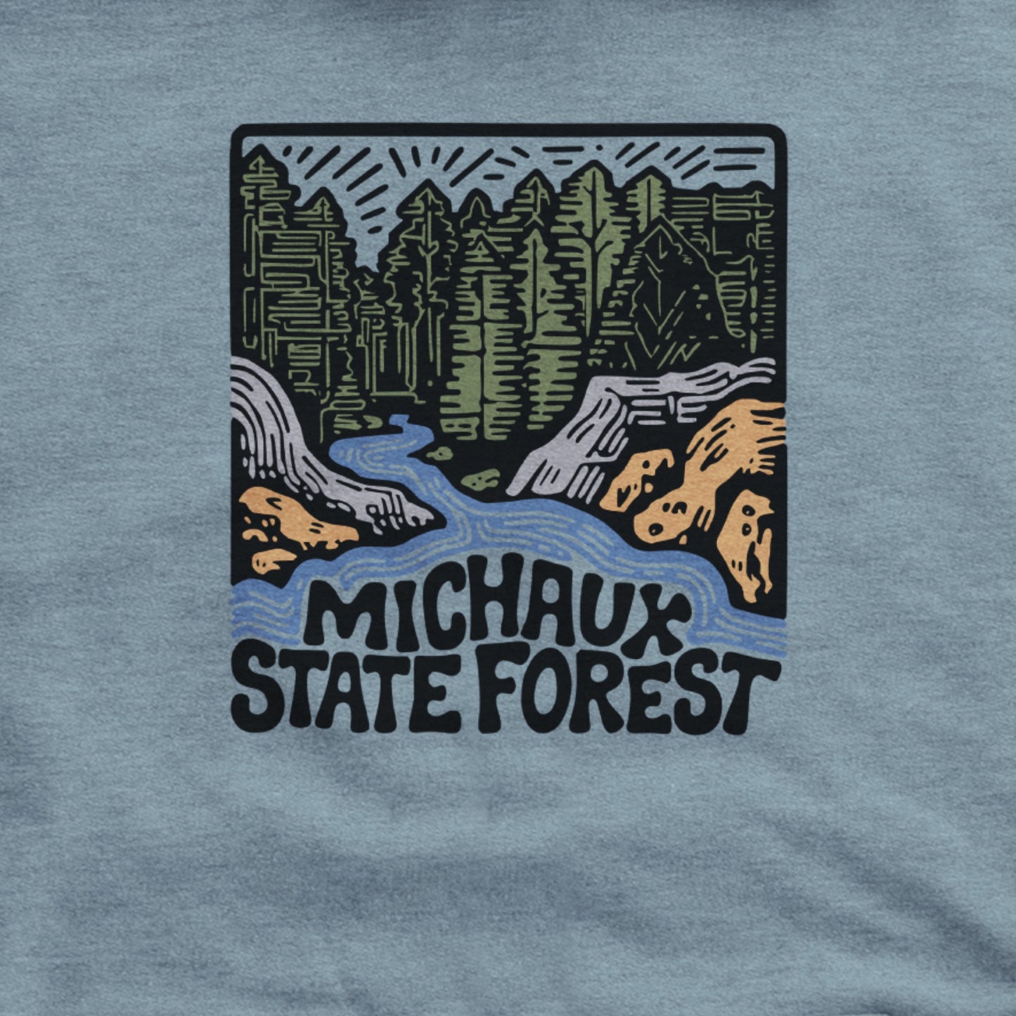 Michaux State Forest Hoodie Adventure and Outdoors Themed Hoodie