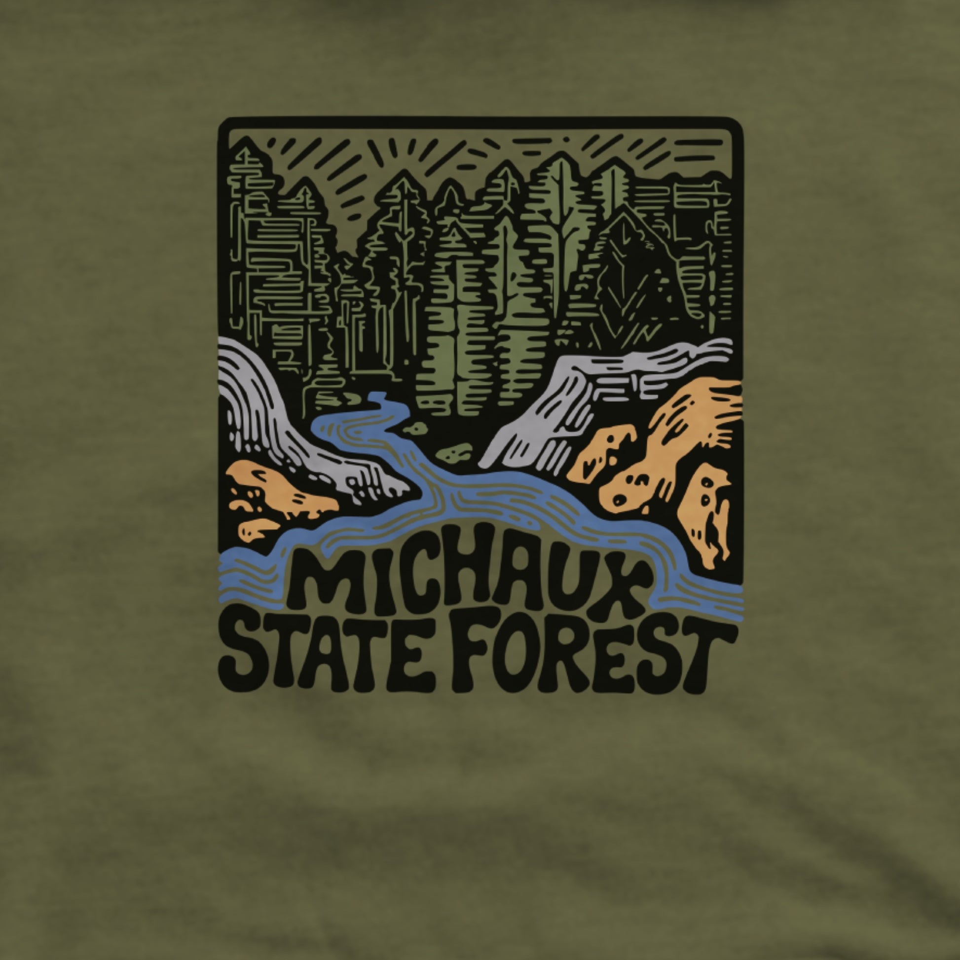 Michaux State Forest Hoodie Adventure and Outdoors Themed Hoodie