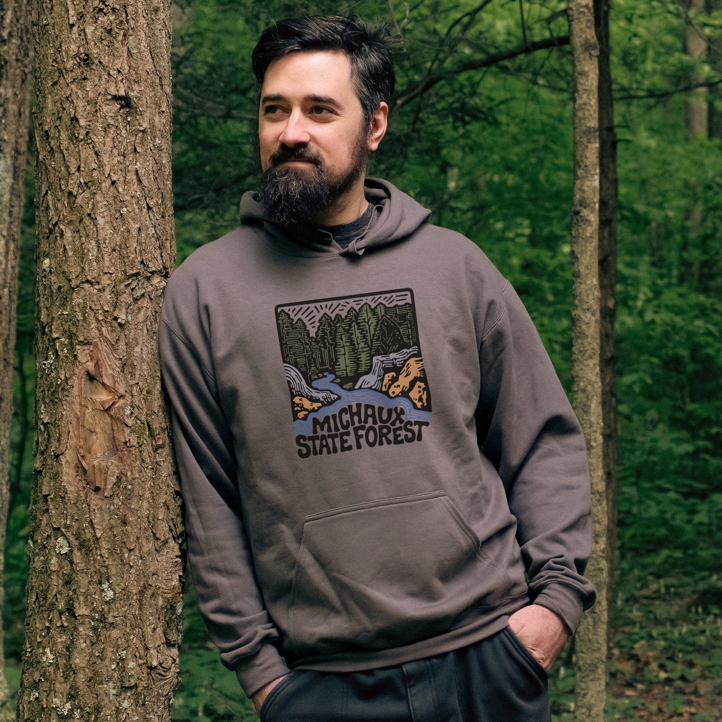 Michaux State Forest Hoodie Adventure and Outdoors Themed Hoodie