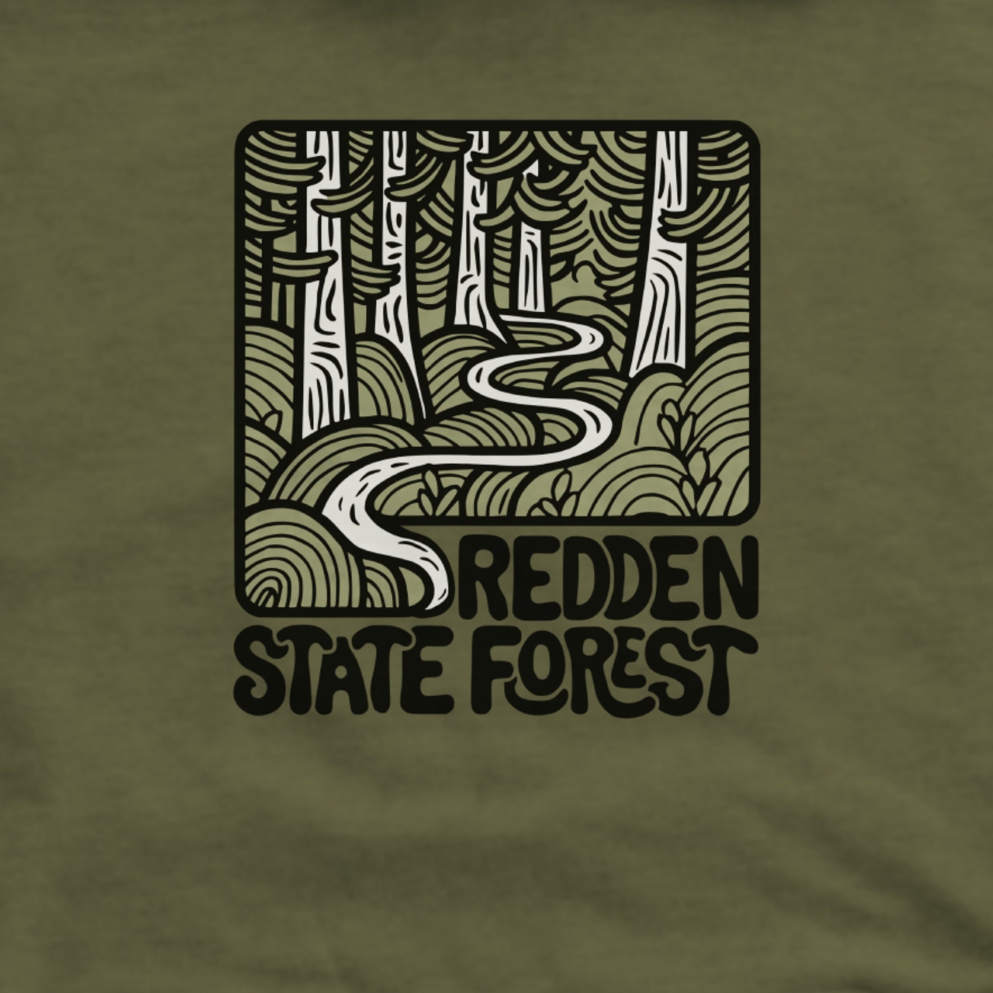Redden State Forest Hoodie Adventure and Outdoors Themed Hoodie