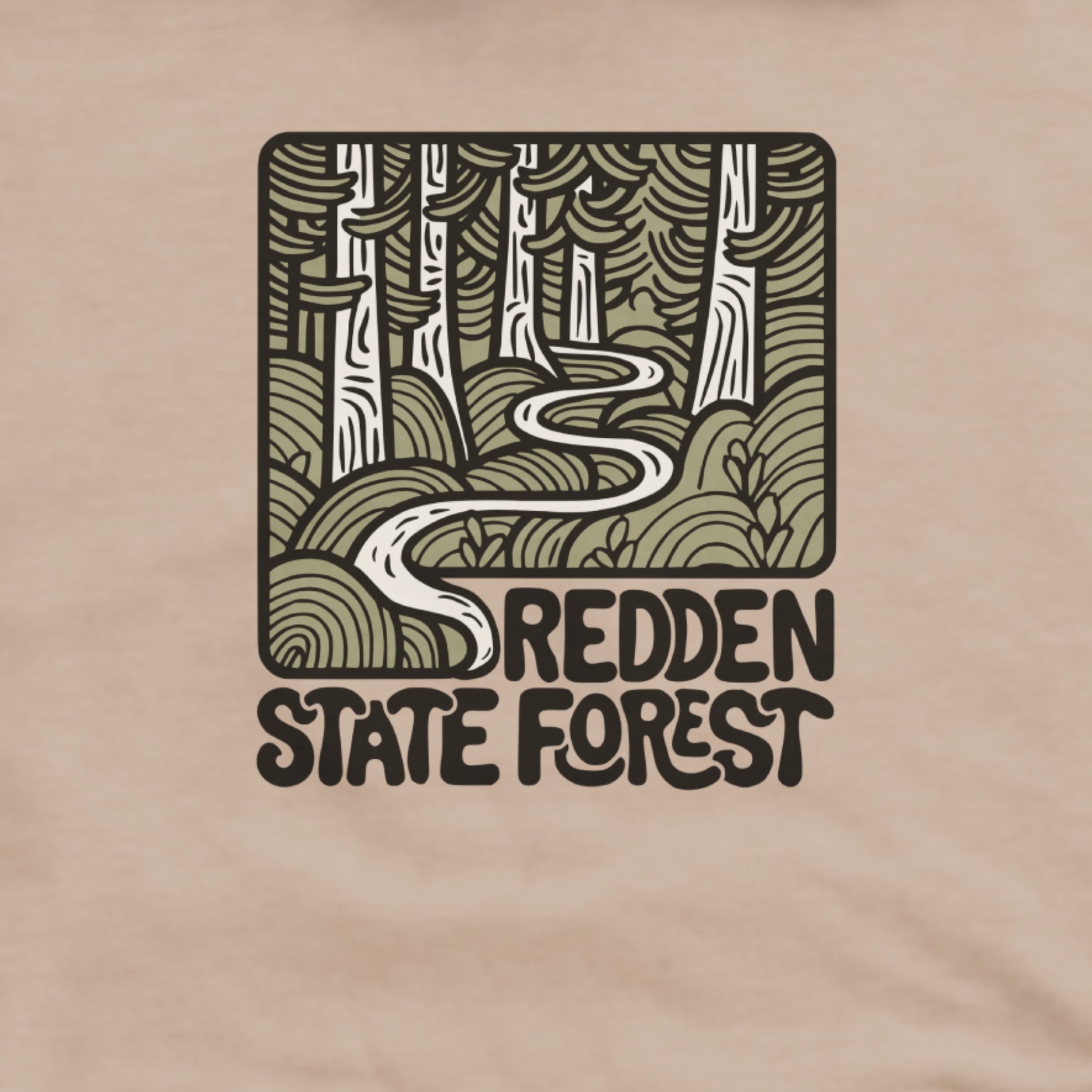 Redden State Forest Hoodie Adventure and Outdoors Themed Hoodie