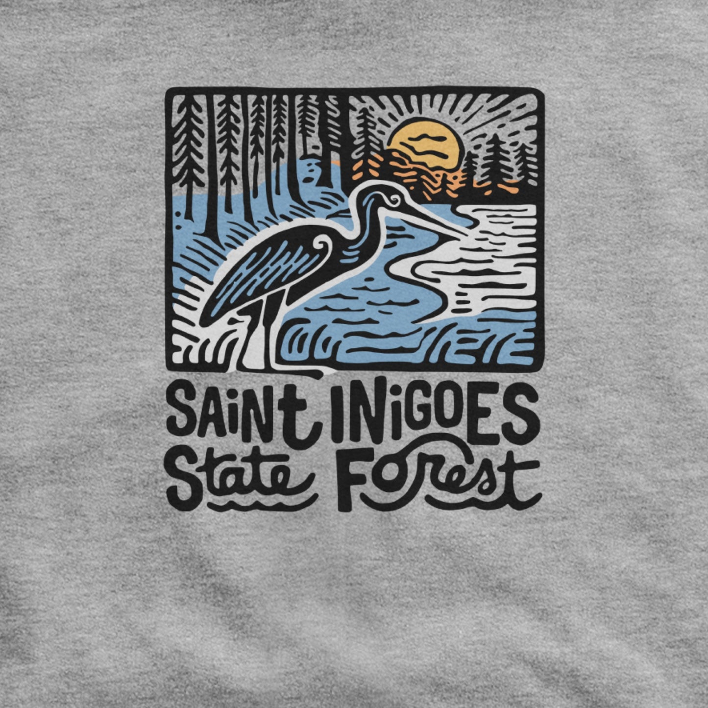Saint Inigoes State Forest Hoodie Adventure and Outdoors Themed Hoodie