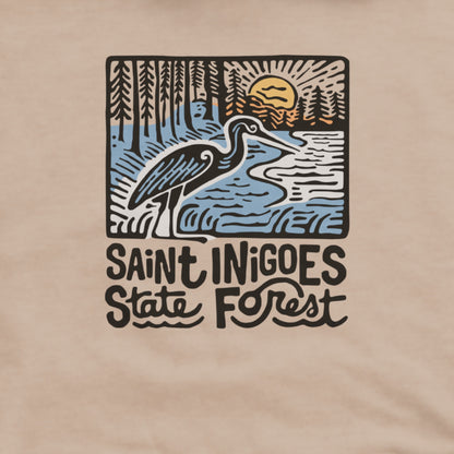 Saint Inigoes State Forest Hoodie Adventure and Outdoors Themed Hoodie
