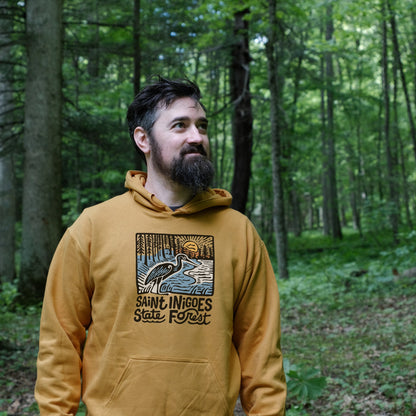 Saint Inigoes State Forest Hoodie Adventure and Outdoors Themed Hoodie