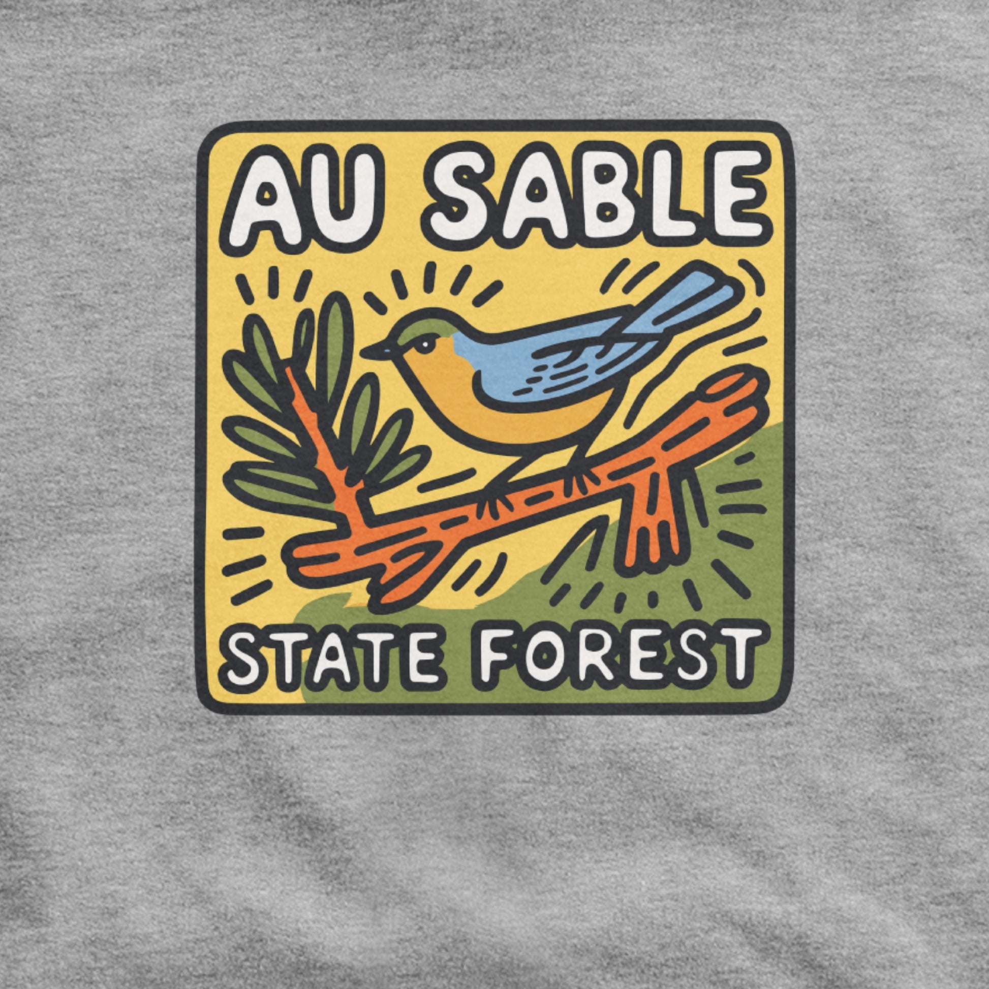 Au Sable State Forest Hoodie Adventure and Outdoors Themed Hoodie