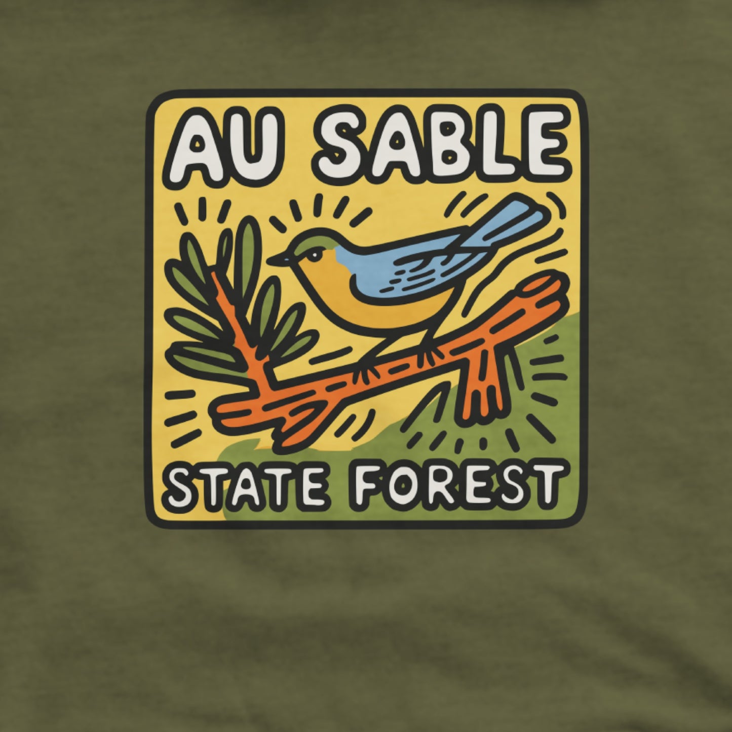 Au Sable State Forest Hoodie Adventure and Outdoors Themed Hoodie
