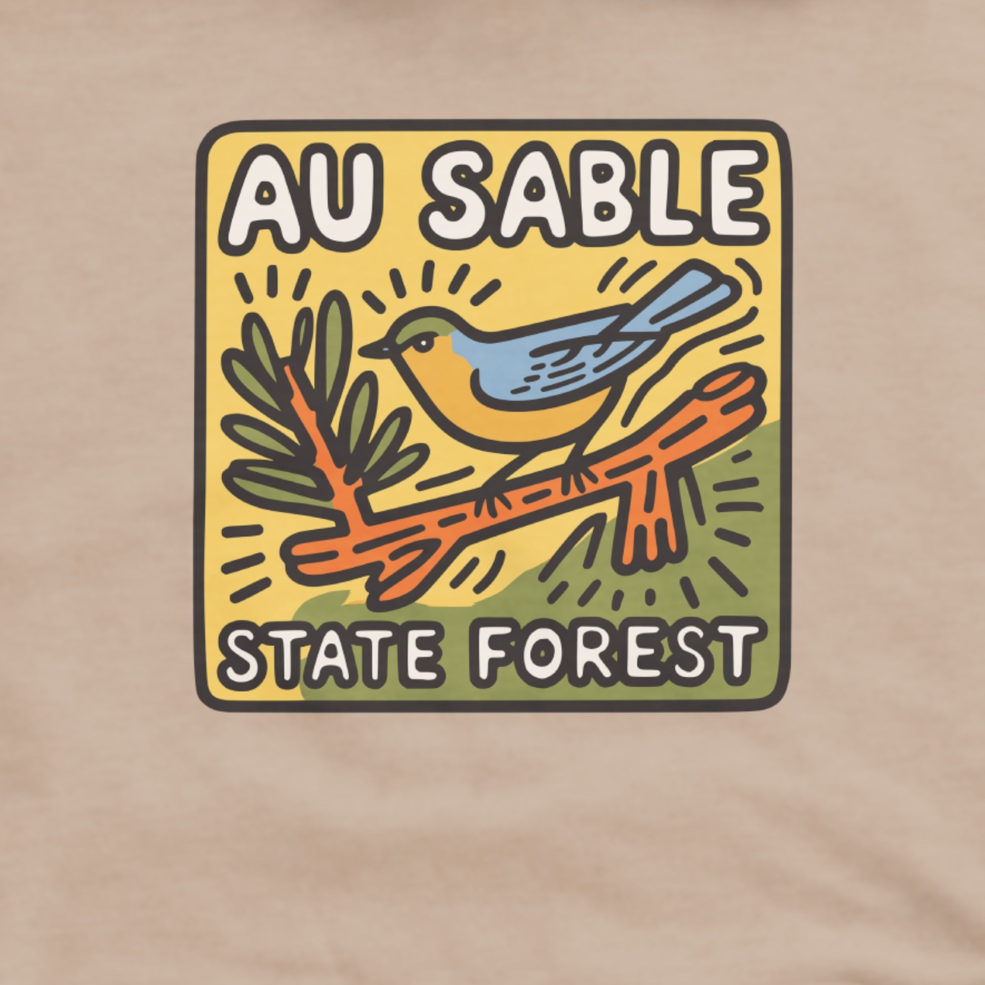 Au Sable State Forest Hoodie Adventure and Outdoors Themed Hoodie