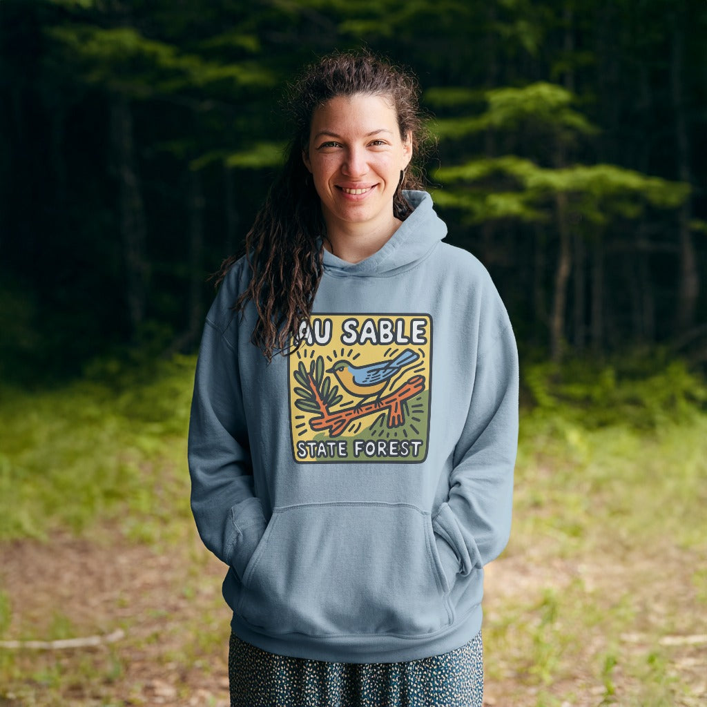 Au Sable State Forest Hoodie Adventure and Outdoors Themed Hoodie