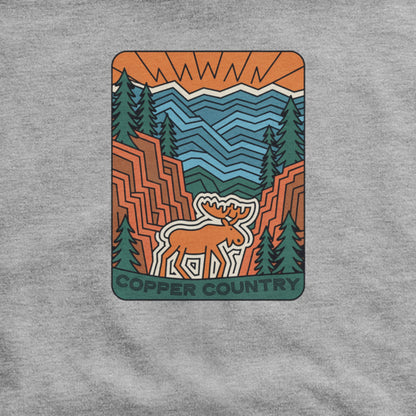 Copper Country State Forest Hoodie Adventure and Outdoors Themed Hoodie